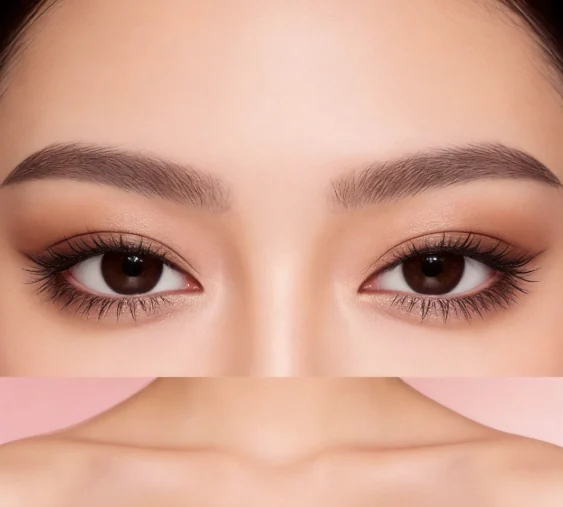 Velmora Lash natural false eyelash look