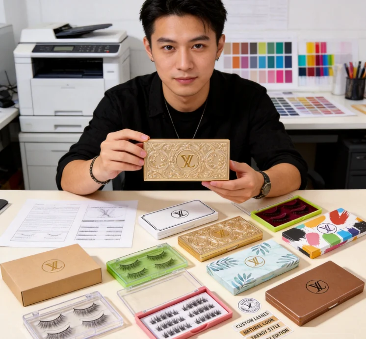 Private label lash packaging options