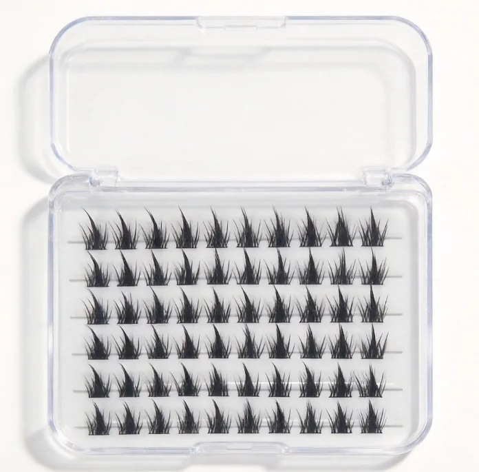 Spiky Wet Look Cluster Lashes wholesale false eyelash